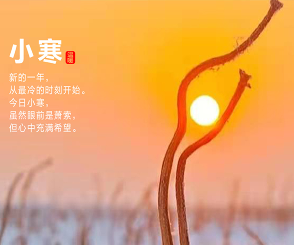小寒雖寒，望春則暖。